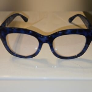 Peepers Brand Readers, Center Stage model, Blue Tortoise Color +1.50